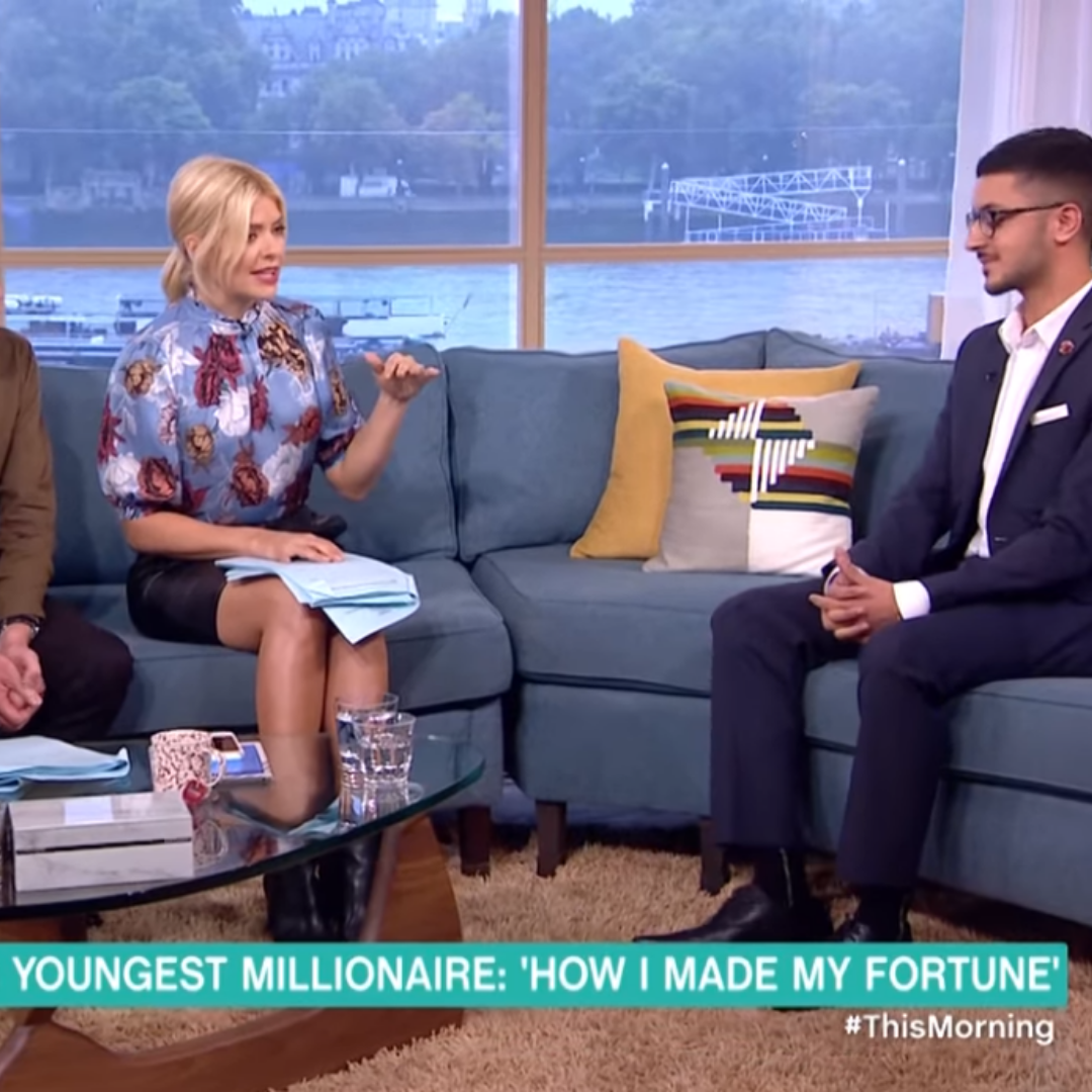 britain's youngest millionaire how i made my fortune. #ThisMorning